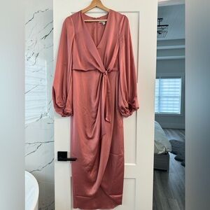 Shona Joy satin dress